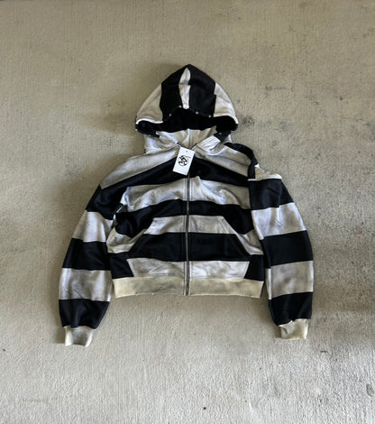 Stripped Zipup