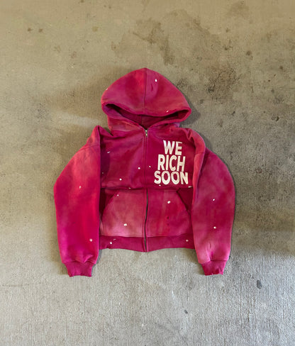 Splattered Paint Zipup